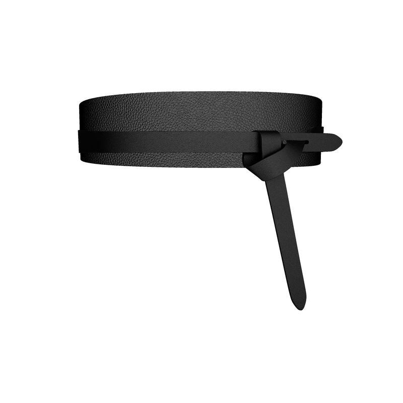 Essential | Cinturón envolvente de cuero para mujer