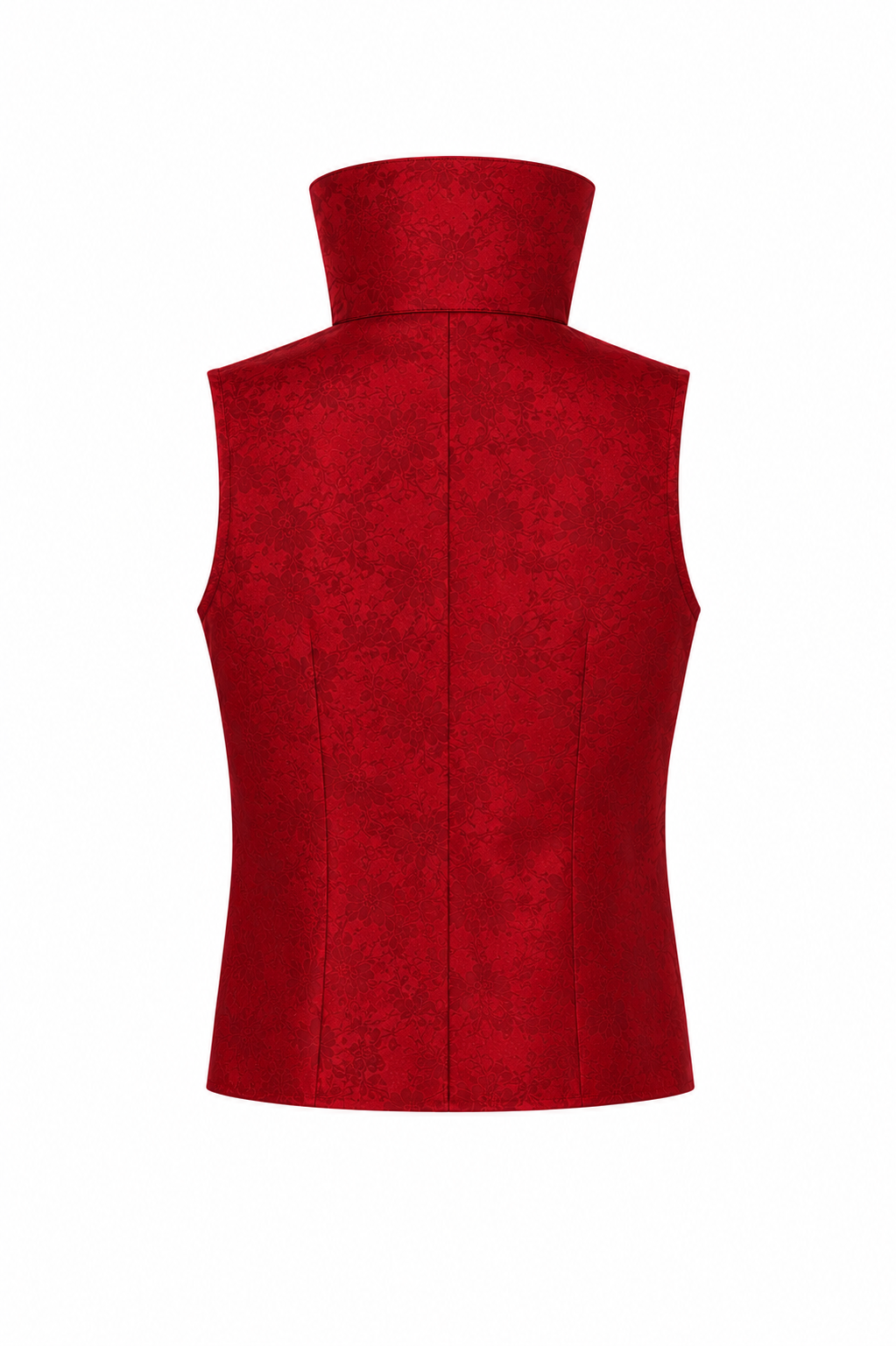 Camisa en jacquard de seda