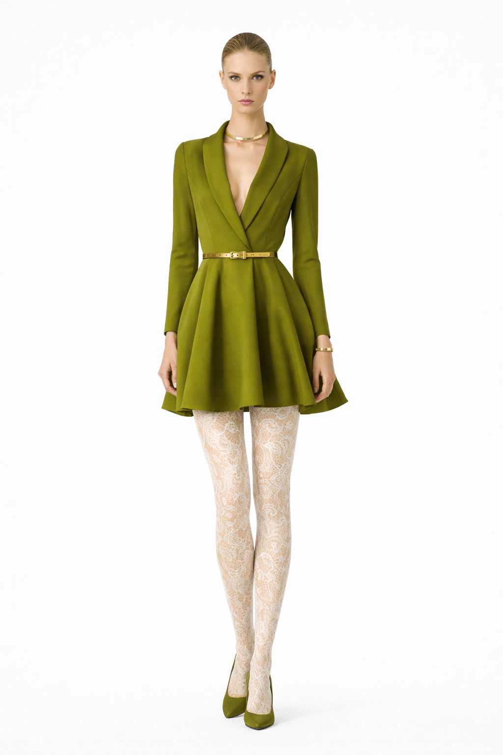 Butterfly Silk Dress