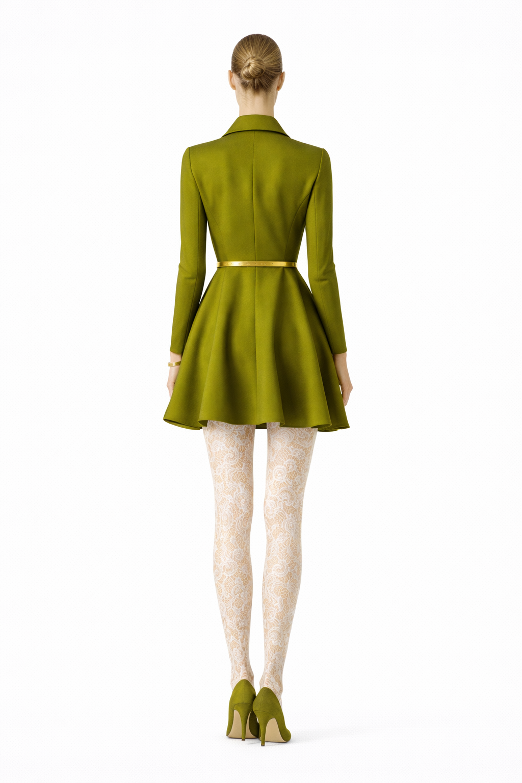 Butterfly Silk Dress